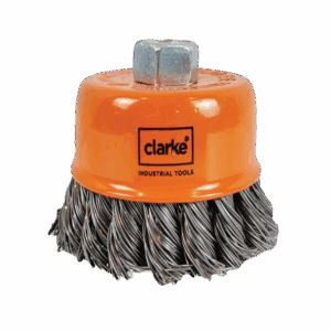 CLARKE CWBT10X75C CUP WIRE BRUSH TWIST M10X75