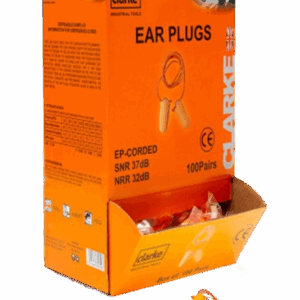 CLARKE EPSC EAR PLUG WITH STRING (100pcs)