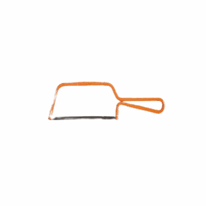 CLARKE JSFC JUNIOR SAW FRAME 6"