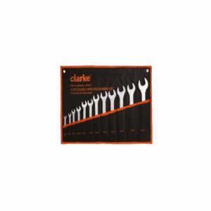 CLARKE OSS6-22C OPEN SPANNER SET 6MM - 22MM 8pc set