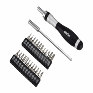 CLARKE RPSS26C RATCHETING PRECISION SCREWDRIVER SET 26pcs