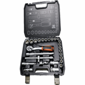 CLARKE SS10-32CL SOCKET SET 10MM-32MM 1/2" DRV (27PC)