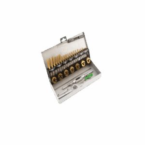 CLARKE TDS3-12HC TAP & DIE SET 3MM-12MM HSS (32 PCS)