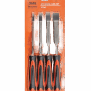 CLARKE WCS4C WOOD CHISEL SET 4PC
